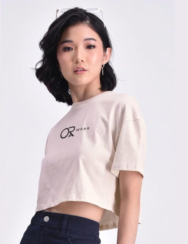 ORA Boxy Cropped Tee